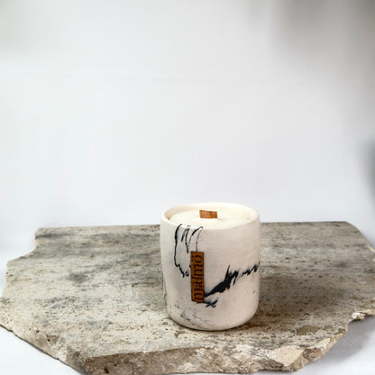 Granite Candle Pot Set | Malmö Home