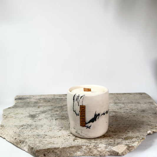 Granite Candle Pot | Malmö Home