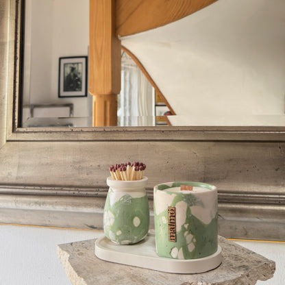 Sage Candle Pot | Malmö Home