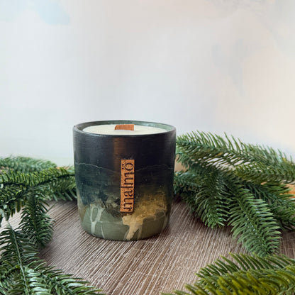 Forest Handmade Refillable Candle Pot