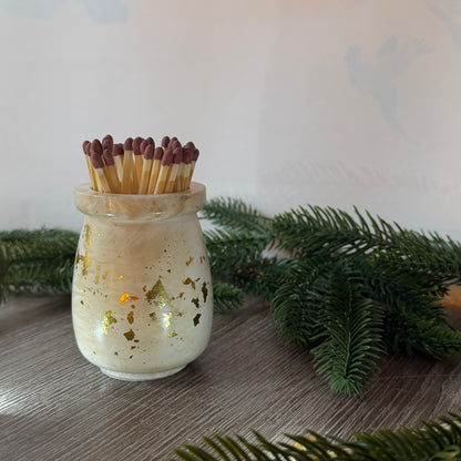 Glint Handmade Refillable Match Pot