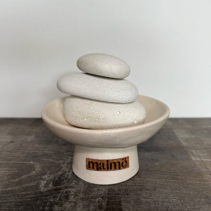 Zen Aroma Pebbles & Bowl Set by Malmo.